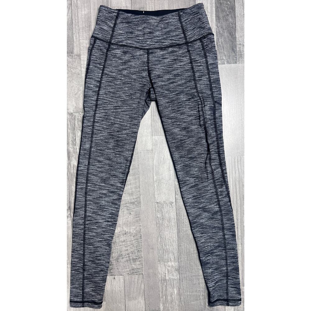 Victoria’s Secret VSX Sport Leggings Women XS Gray Space Dye High Waist Seam